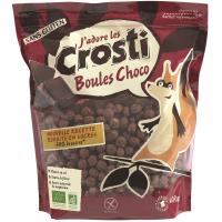Crosti boules Choco BIO | boules de riz et maïs soufflées au chocolat | 400g