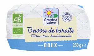 Beurre de baratte doux BIO | 250g