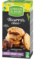 Cookies fourrés au chocolat BIO | 5x2 sachets | 175g