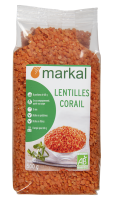 Lentilles rouges corail BIO | 500g