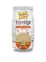 Porridge sans gluten BIO | flocons de riz, millet, sarrasin | 375g