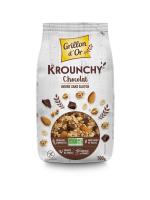 Krounchy chocolat avoine BIO | flocons d'avoine et morceaux de chocolat | 500g