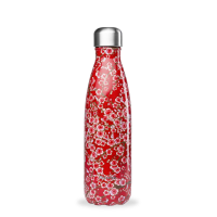 Bouteille isotherme FLOWERS| rouge | 500ml