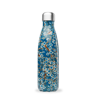 Bouteille isotherme FLOWERS bleu  | 500ml
