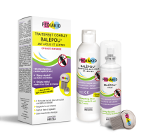 Balépou traitement complet anti-poux et lentes - shampoing + spray + peigne
