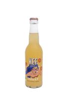 KEF Boost 0 sucre BIO  | infusé aux feuilles de Stevia bio et françaises | orange, acerola, ginseng | 33cl
